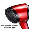 2000W Electric Hair Dryer Salon Professional 2 Speed 3 Heat Hairdressing Blow with Detachable Nozzle