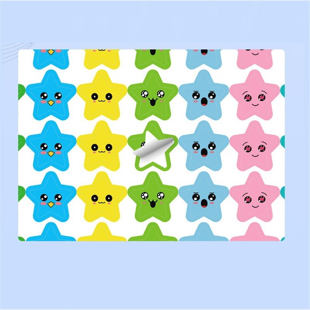 1500 Star Stickers Reward Chart Set – 10 Sheets, Holographic & Classic Designs For Kids, Students, Teachers – Positive Reinforcement Stickers