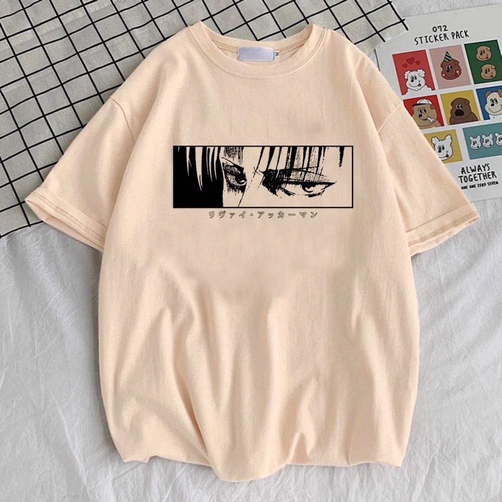 Attack on Titan tshirt girl Vintage Pop Culture Comfortable Digital top tees streetwear 2000s anime women Retro Pop Culture