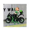 Moreart 164 Miniature Figure & Motorcycle Set MO222036 (Model Girl, Model Diorama, Miniature Car) [Used]