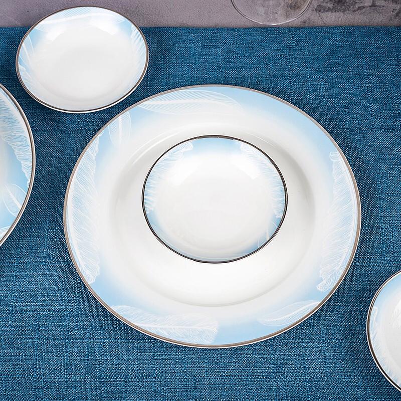 Tang Hui Chinese Bone China Dinnerware Set