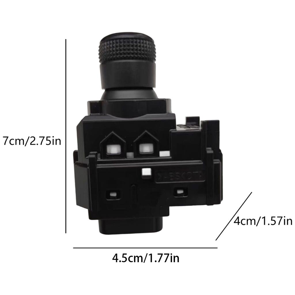 Upgraded Mirror Control Switches 8487202290 Optimal Driving Experience Mirror Adjustment Switches Quick Fixing for Vehic
