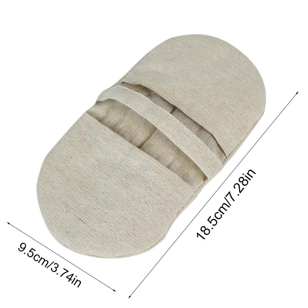 Cotton Oven Mitt Thickened Heat Resistant Gloves Fingertip Oven Microwave Mitt Pot Holder For Handling Hot Kitchen Bakeware Tool