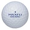 DUNLOP Golf Ball Max Fly Wizard 2021 Model 1 Box White (24 Pieces)