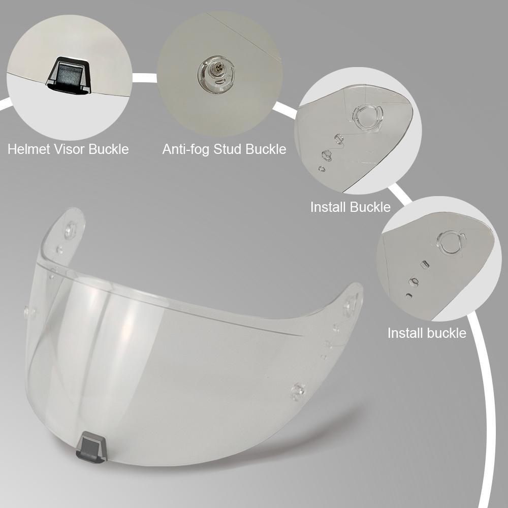 R1 Visors for Scorpion EXO-T520 ST1400 Protection Electroplated Dustproof visor Motorcycle helmet accessories