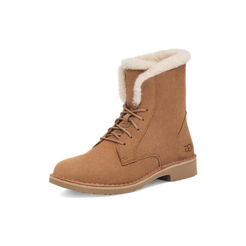 UGG Suede Casual Trendy Short Boots Women Boots Chestnut 1129810-CHE