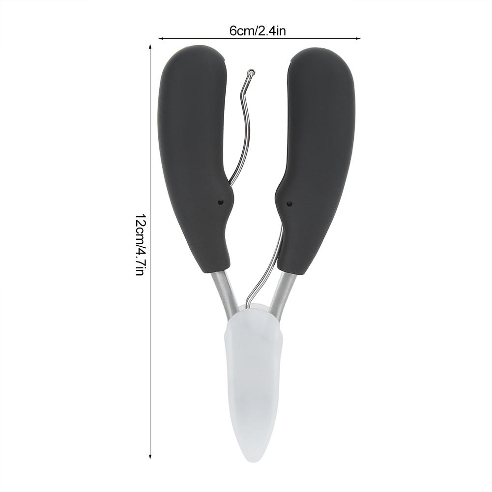 Pointed Head Stainless Steel Nail Clipper Nail Scissor Tool for Ingrown Nail Paronychia