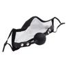 1Pcs Breathable Silicone Ball Gag Mask Adjustable Straps Soft Lining For Couples Intimate Role Play Games