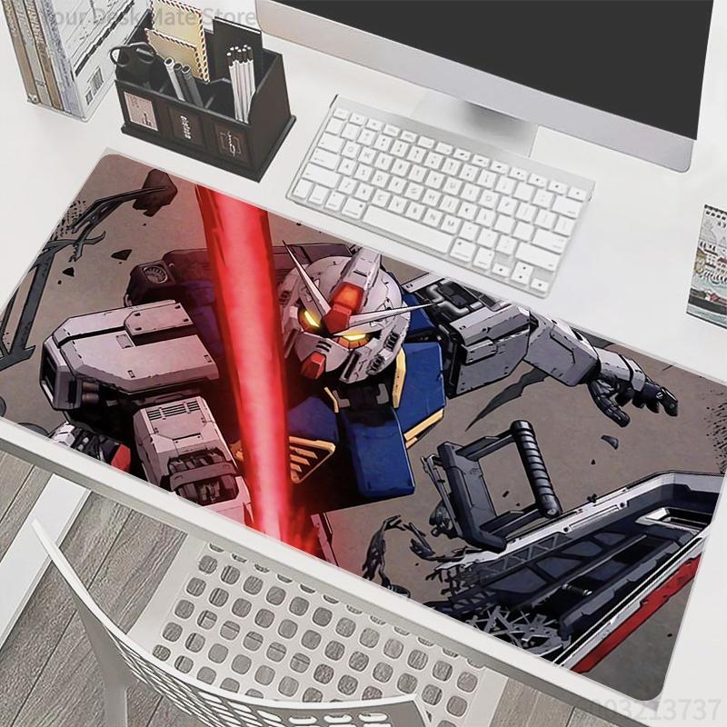 Mouse Pad Mechanical Warrior RX Ggundam Gamer Computer Notebook Pc Rubber Mousepad Carpet Gaming Keyboard Desk Mat