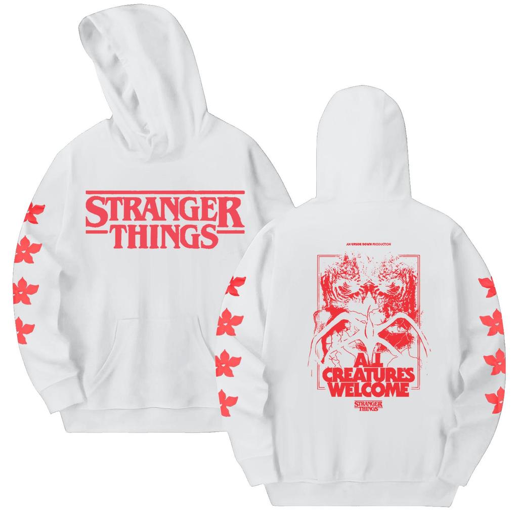 Dámská módní ležérní mikina s kapucí, dlouhým rukávem a potiskem