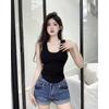 Women's Sexy Slim Fit Strappy Crop Top