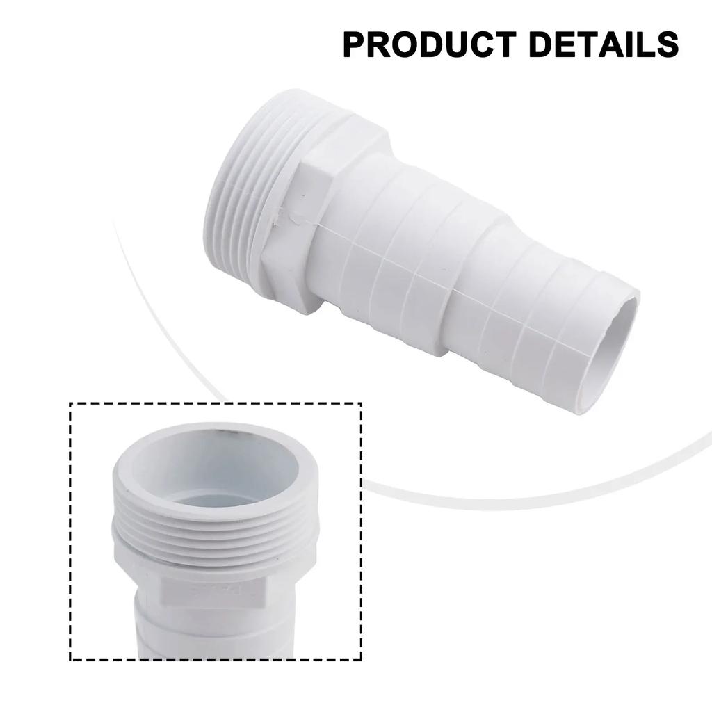 For Swimming Pool Nozzle With 1 5 Inch Thread Designed For 32mm And 38mm Diameter Hoses Sturdy ABS Construction
