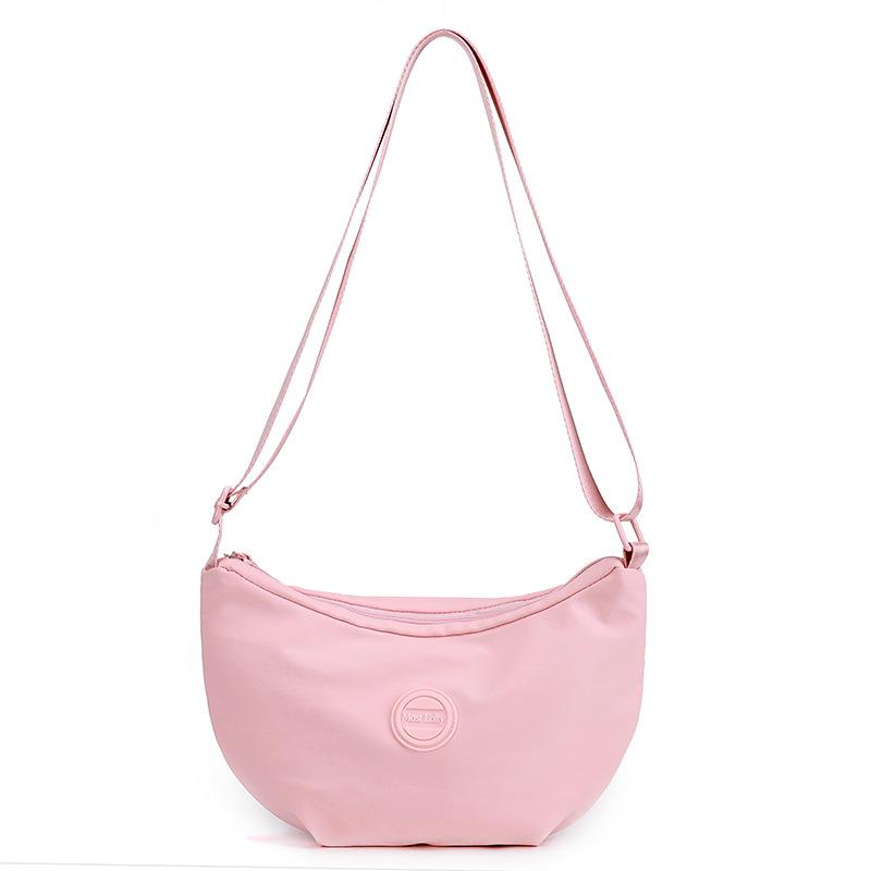 

Женская сумка из нейлона, сумка через плечо, спортивная сумка через плечо, сумка для матери розовый