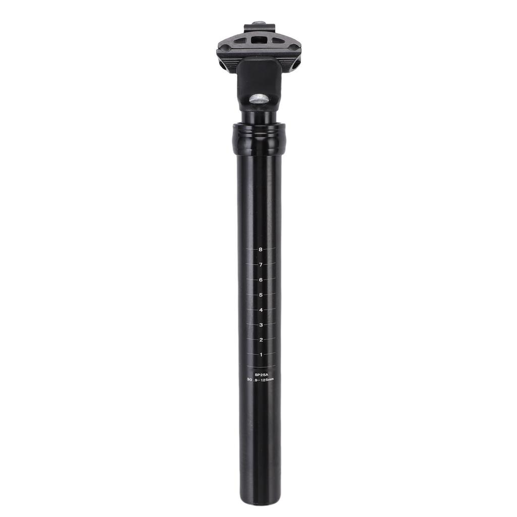 Bike Seatpost Shock Absorber Hand Operated 30.9MM 125MM Stroke Aluminum Alloy Dropper Post for Cycling