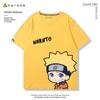 Childrens Tshirt Cartoon Naruto Sasuke Naruto QVersion Anime Peripheral Printed Parent Child Wear Pure Cotton Fashion Tshirt