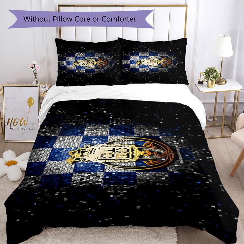Fc Esporte Printed Pattern Duvet Cover Set – includes 1 duvet cover and 2 matching pillowcases Bedroom decor Christmas gifts