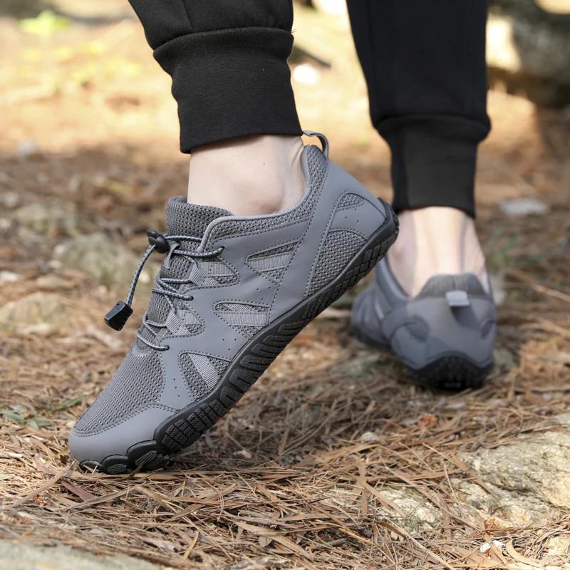 New five finger fast drying river tracing shoes for men outdoor breathable hiking bike shoes hiking fitness shoes