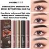 Long Lasting Waterproof Eyebrow Gel, Smudge Proof Liquid Eyebrow Makeup, Semi-Permanent Brow Filler and Volumizer for All Skin Types