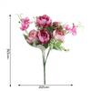 2PCS Artificial Flower Bouquets – For Indoor/Outdoor Gardening, Weddings, and Home Decor