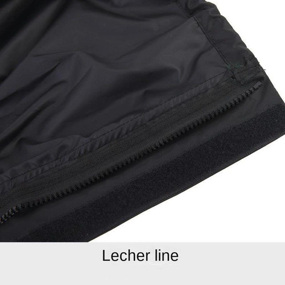 Long Tube Winter Outdoor Leg Gaiters Waterproof Keep Warm Pants Shoes Cover with Zipper Elastic Strap Legs Protection Guards