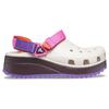 Crocs Classic Clog Unisex Footwear White Pink Purple 206772-1F8
