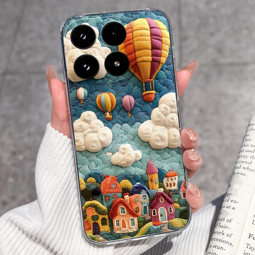 For Xiaomi 17 Mi 11T 11 10T 10 Pro 10S Phone Cover Sleeping Beauty Pattern Black TPU Soft Silicone Shockproof Protective Casing For Xiaomi Bumper Case