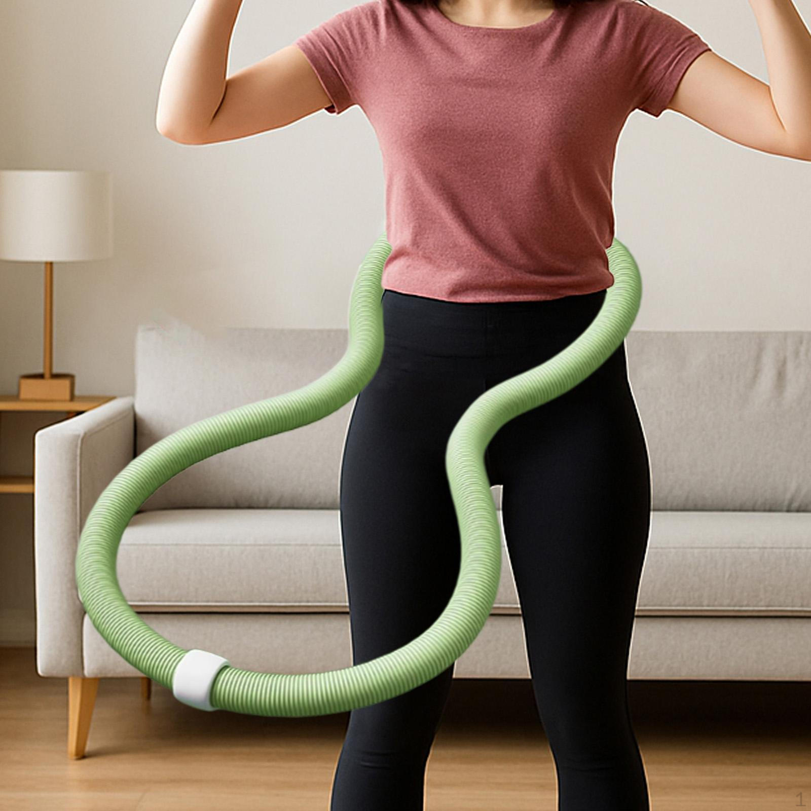 

150cm Perimeter Fitness Hoop, Workout Equipment for Gym Use зелёный