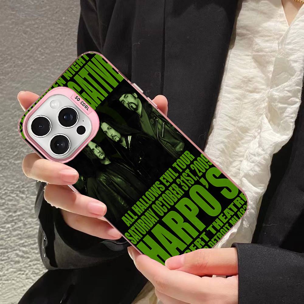 

Rock Band T-Type O Negative Music Phone Cases For IPhone 17 16 15 14 13 12 11 Plus Pro Max Colorful Case iPhone 13