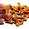10Pcs Wooden Cross Christians Hanging Dangle Pendant Jewelry Natural Wood Diy Craft Necklace Accessories Gifts