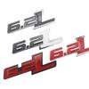 3D Metal 6.2L Logo Car Rear Boot Trunk Emblem Badge