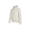 Sweatshirts Men's Ecru Hooded Moderate Cardigan DA9811-104
