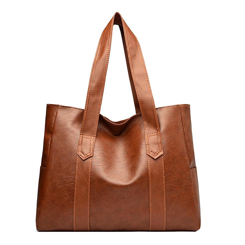 2025 Trendy Large Capacity Women's Tote: Fashionable, Versatile Handbag for Commute or Single Shoulder Wear