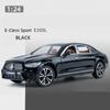 1/24 Benz E-Class E300 L Alloy Car Model Diecast Toy Metal Vehicles High Simulation Sound And Light Pull Back Toy Car Collection Gift
