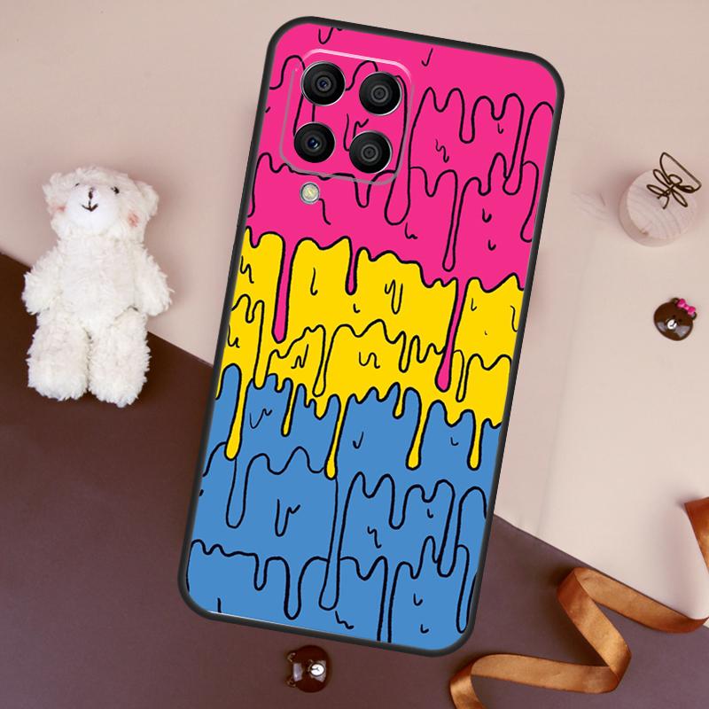 Pastel Kawaii Melting LGBTQ Design Case For Samsung Galaxy M36 M55 M35 M15 M56 M16 M54 M14 M34 M31 M11 M13 M53 M12 M32 M52 M06