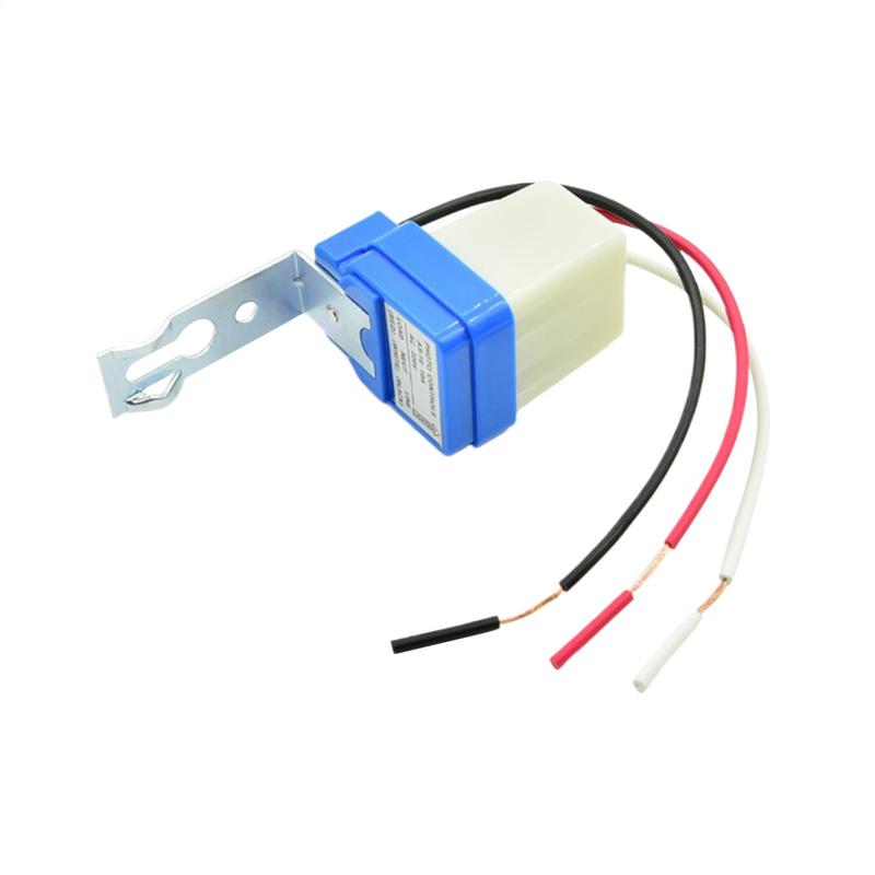 

Автоматические выключатели уличного освещения с фотоэлементом, автоматическое включение/выключение, DC 12V AC 220V 50-60Hz 10A, водонепроницаемые датчики фотоконтроля United States