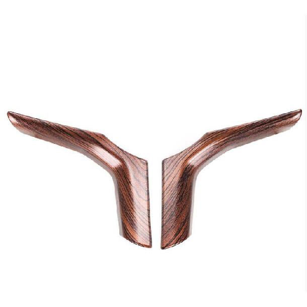 For BMW X3 G01 X4 2018-  Pine Wood Grain Steering Wheel Strip Cover Trim
