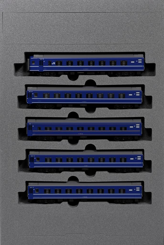 KATO N Gauge 24 Series Sleeper Express Set Model Railway Passenger Cars "Nihonkai" 5-Car Add-on 10-882