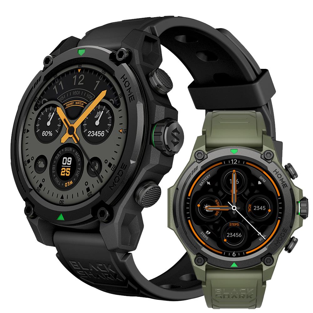 Black Shark GS3 Smart Sports Watch 1.43-inch Touchscreen Health Monitoring With GPS System Support: Android iOS HarmonyOS 400 mWh
