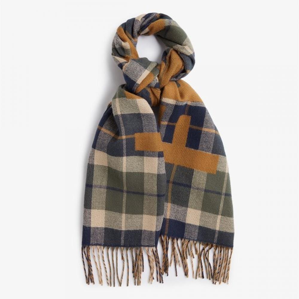 Fred Perry Unisex Oversized Jacquard Scarf Cfpu2336157 S54 S54/10F