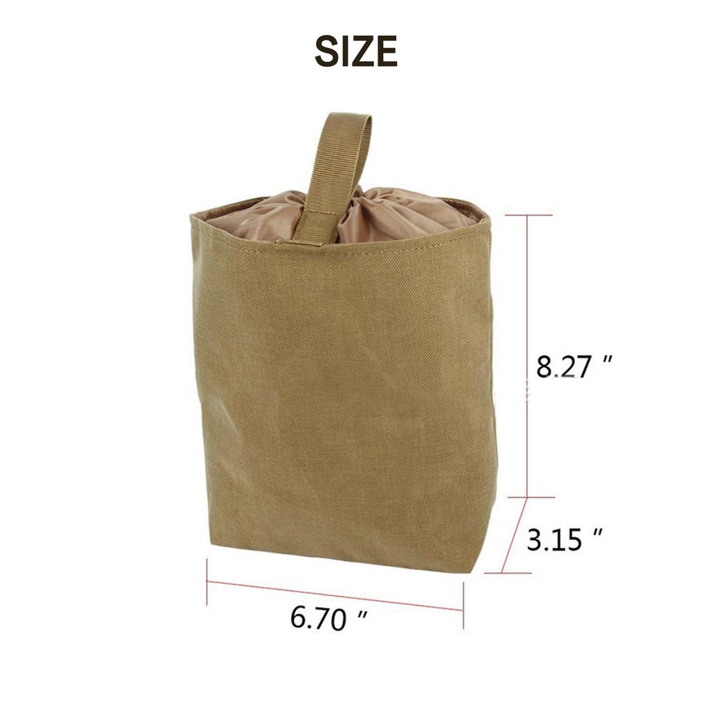 Drawstring Magazine Dump Pouch Roll-Up Drawstring Magazine Utility Pouch for Adventure Field Exploration