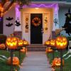 Solar Stake Lights Outdoor Pumpkin Design Garden Lights Halloween Ground-Stick Pumpkin Lanterns For Outdoor Lawn Parking