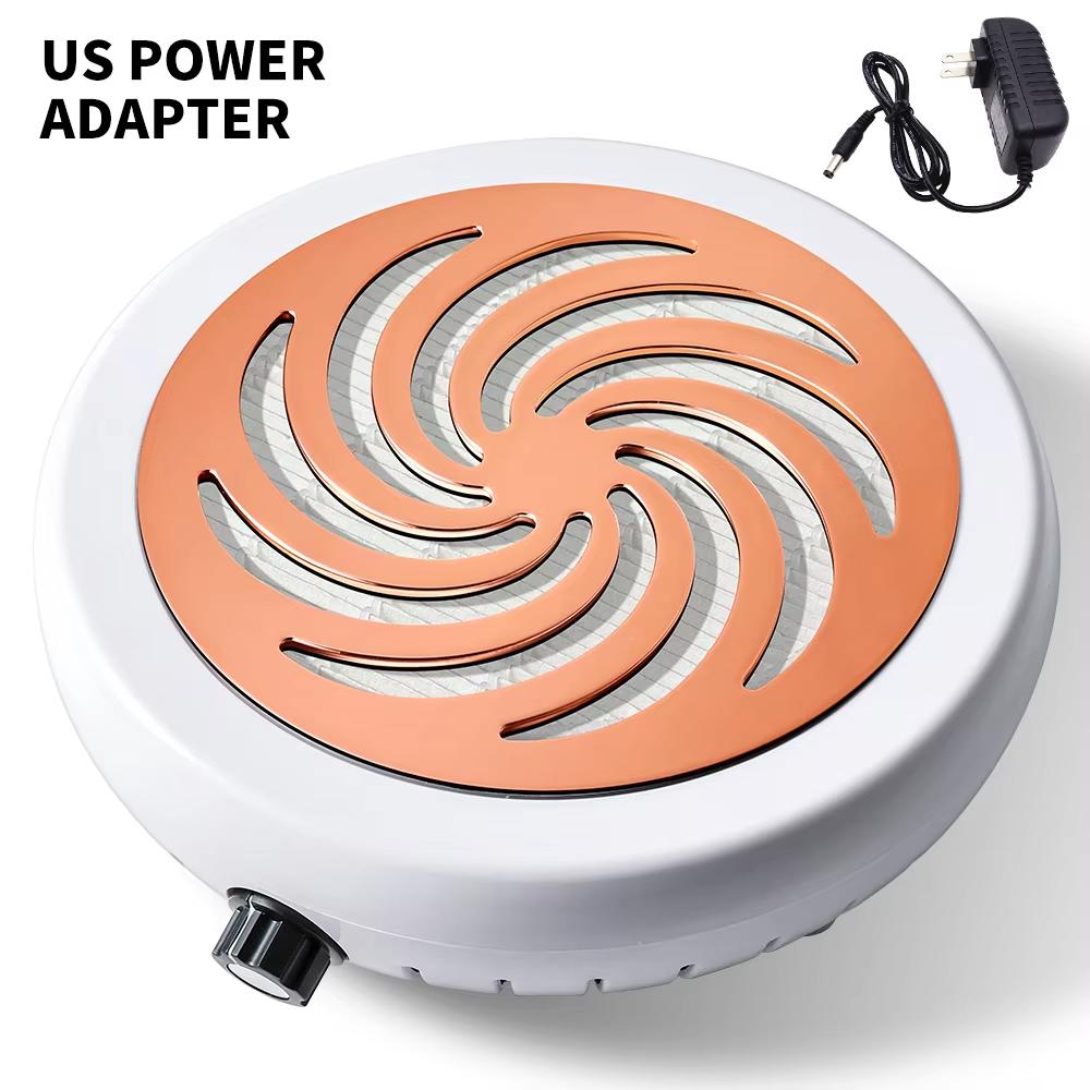 4500 RPM Super Suction Nail Dust Collector Powerful Nails Dust Extractor Nail Art Manicure Fan Vacuum Cleaner And Filter