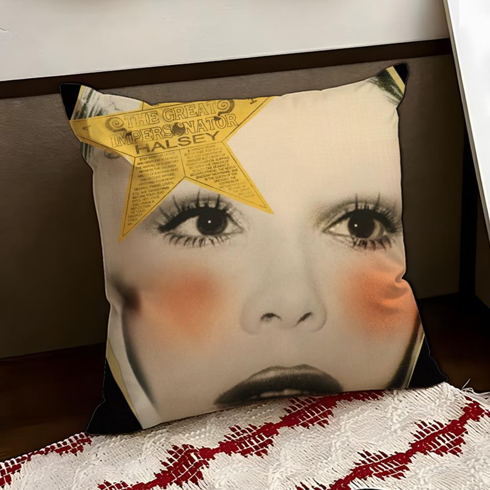 Singer HHalsey Cushion Cover Reversible Soft Durable Pillow Cover Home Car MultiScene Use for Daily Comfort