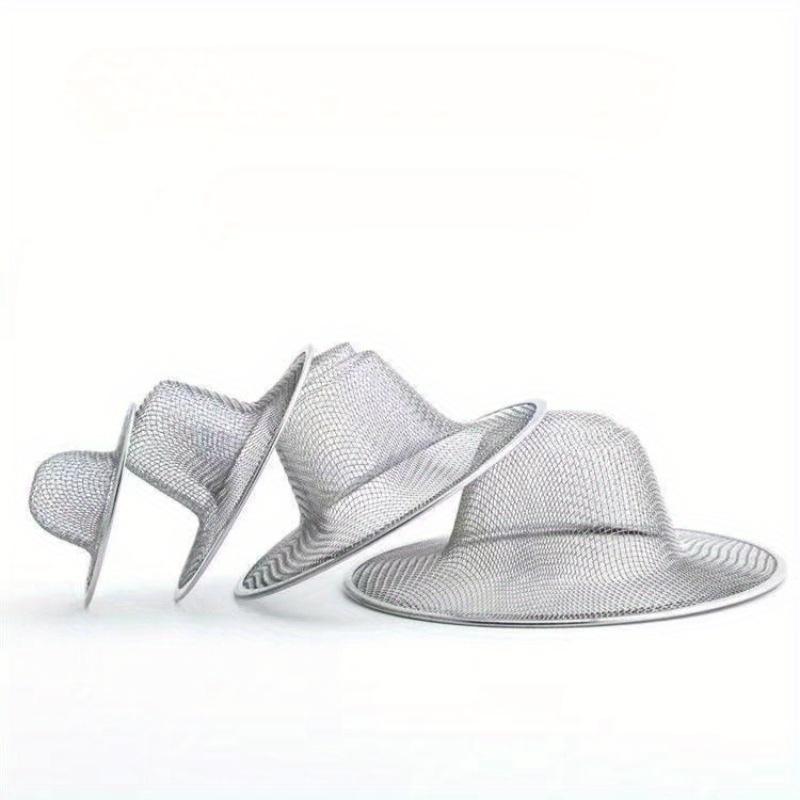 3pcs Small Drain Basket,Stainless Steel Sink Drain Strainer,3 Piece Drain Hair Collector for Laundry,Mop Sinks