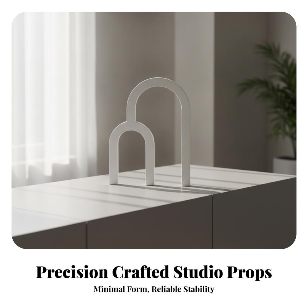 Product Photography Props Sturdy Resin Prop Minimalist