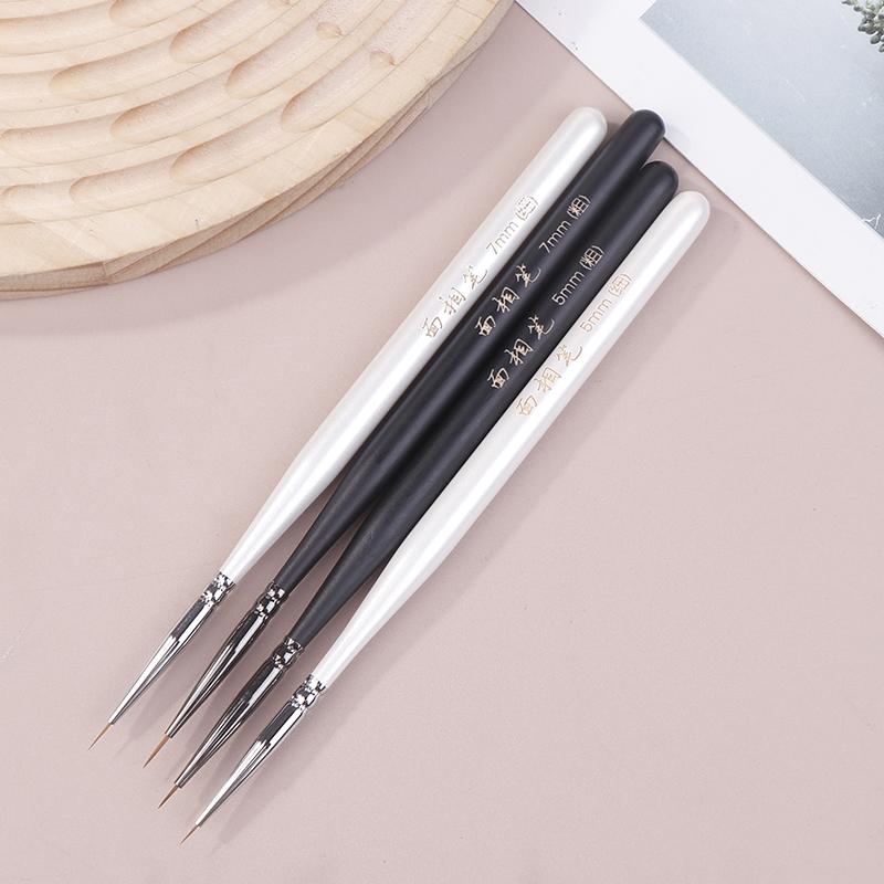 1PCS Ultra-fine #0 #1 Modeling Brush Outline Pen For Model Hobby Coloring Script Liner Brushes