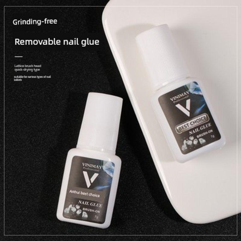 

Fine Dog C Arc Long Seamless Carving-Free Grinding Nail Stickers Grinding-free removable nail adhesive