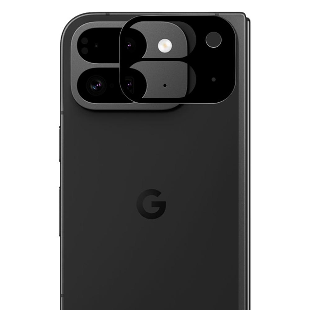 

RURIHAI For Google Pixel 9 Pro Fold 5G Camera Lens Protector HD Clear Lens Film Silk Printing Edge Type A