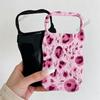 Light Luxury High-end Pink Leopard Print iPhone15 Wavy Film Case Mobile Phone Case Apple 17 Foreign Trade Explosion Anti-drop