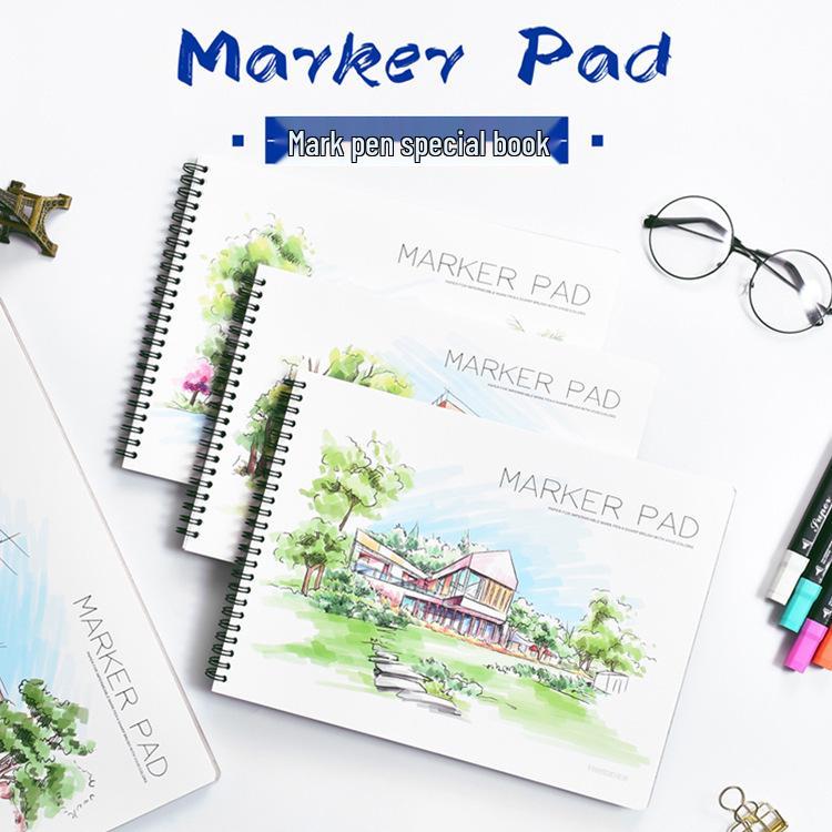 A4 Thickened Marker Sketchbook for Art & Drawing